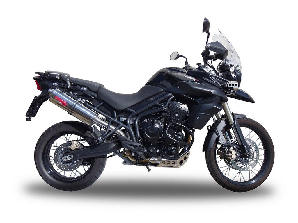 GPR Triumph Tiger 800 (10/17) Slip-on Exhaust "Trioval" (EU homologated) – Accessories in the 2WheelsHero Motorcycle Aftermarket Accessories and Parts Online Shop