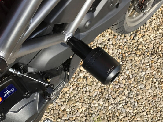 TC314 - CNC RACING Ducati Multistrada 1200/1260/950/V2 Frame Crash Protection Sliders – Accessories in the Motoraider Motorcycle Aftermarket Accessories and Parts Online Shop
