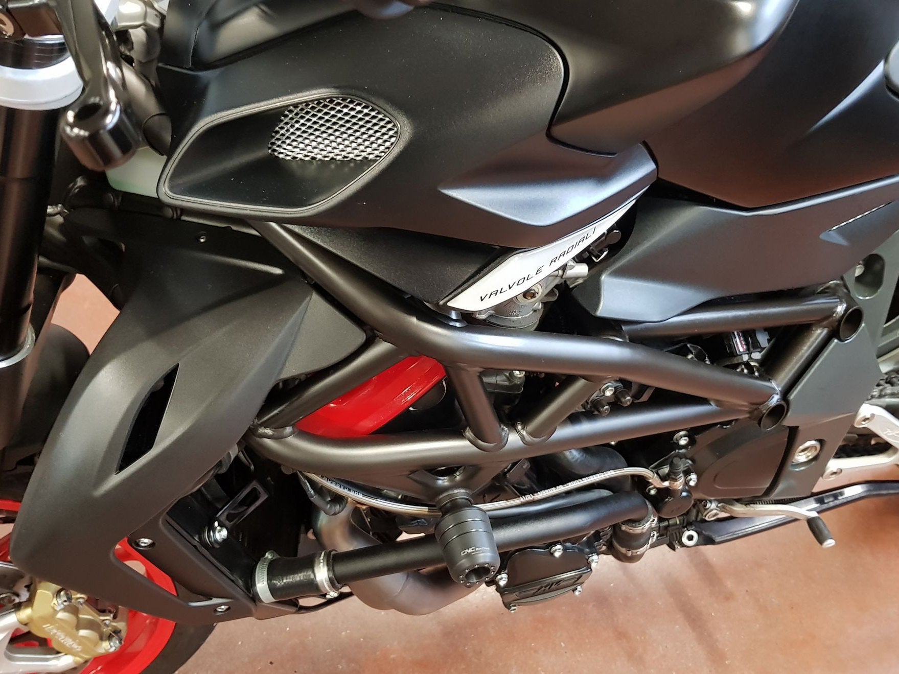TC317 - CNC RACING MV Agusta Brutale Frame Crash Protection Sliders – Accessories in the Motoraider Motorcycle Aftermarket Accessories and Parts Online Shop