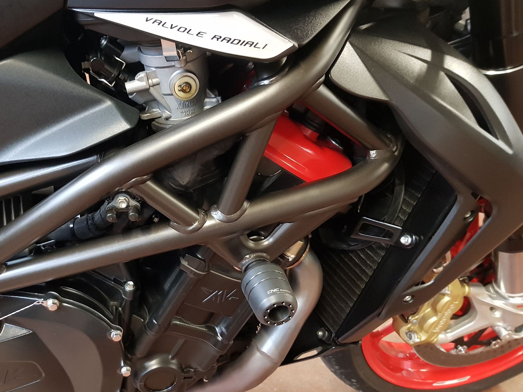 TC317 - CNC RACING MV Agusta Brutale Frame Crash Protection Sliders – Accessories in the Motoraider Motorcycle Aftermarket Accessories and Parts Online Shop