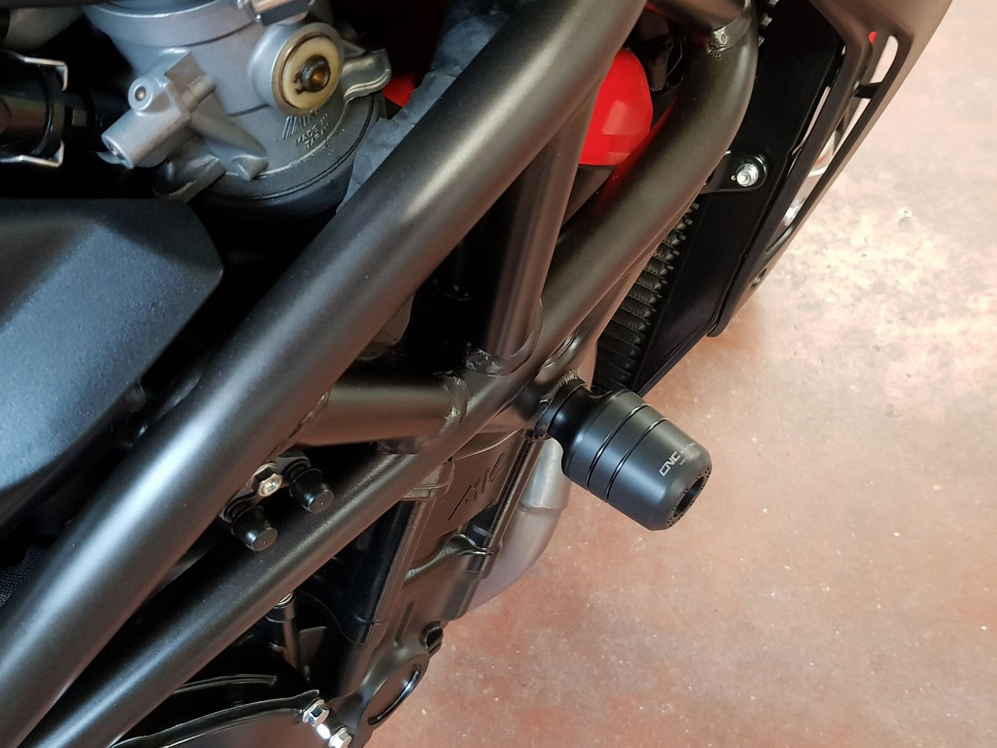 TC317 - CNC RACING MV Agusta Brutale Frame Crash Protection Sliders – Accessories in the Motoraider Motorcycle Aftermarket Accessories and Parts Online Shop