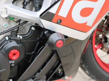 TC318 - CNC RACING Aprilia RSV4 / Tuono V4 Frame Crash Protectors – Accessories in the Motoraider Motorcycle Aftermarket Accessories and Parts Online Shop