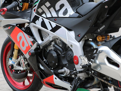 TC318 - CNC RACING Aprilia RSV4 / Tuono V4 Frame Crash Protectors – Accessories in the Motoraider Motorcycle Aftermarket Accessories and Parts Online Shop
