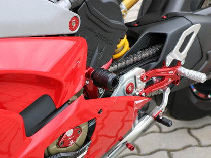 TC319 - CNC RACING Ducati Panigale V4 (18/21) Frame Crash Protectors – Accessories in the Motoraider Motorcycle Aftermarket Accessories and Parts Online Shop