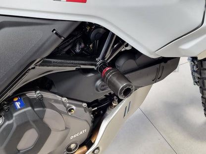 TC320 - CNC RACING Ducati DesertX (2022+) Frame Crash Protection Sliders – Accessories in the Motoraider Motorcycle Aftermarket Accessories and Parts Online Shop