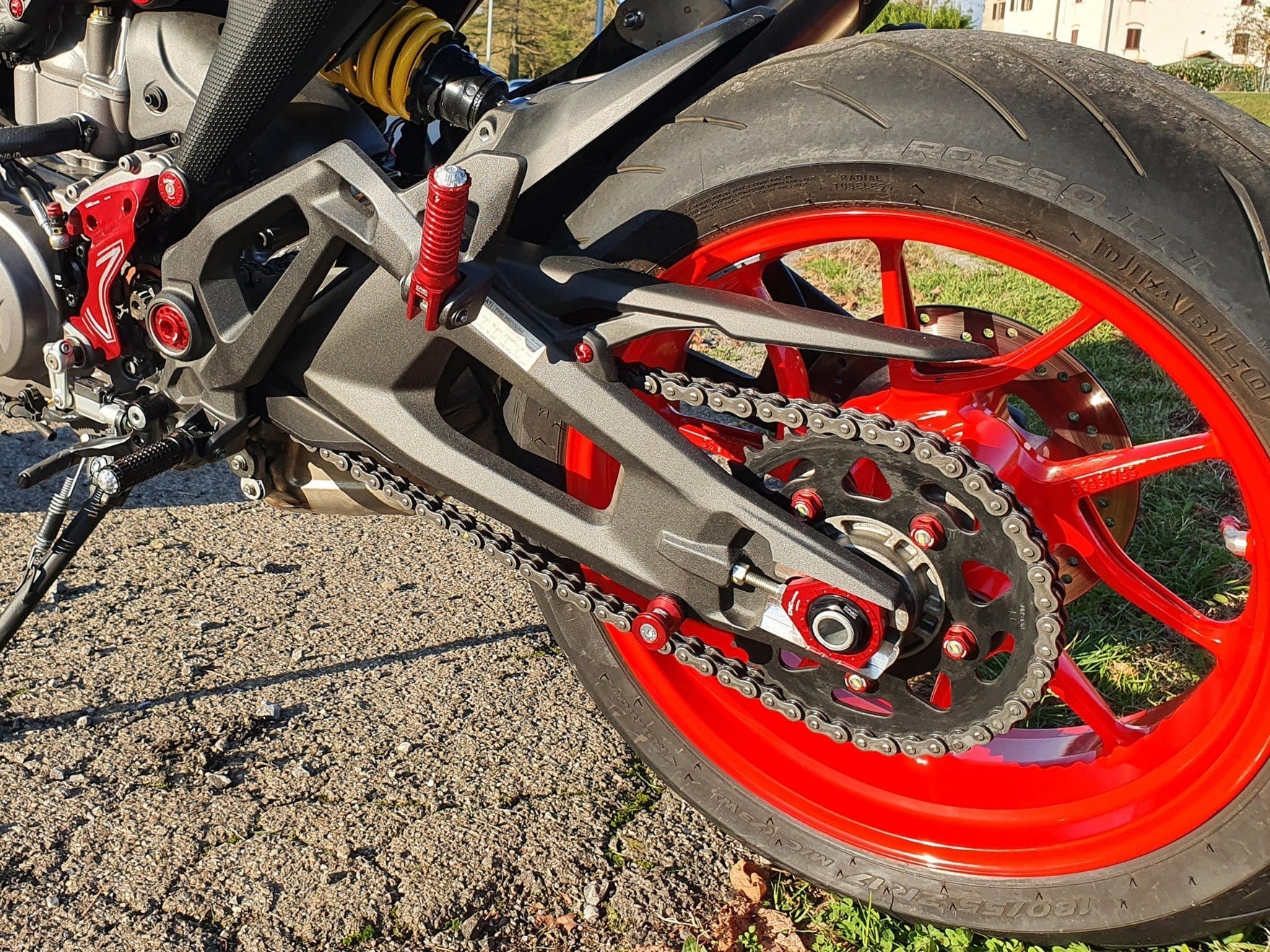 SC196 - CNC RACING Ducati Monster 950 (2021+) Swingarm Spools (M6) – Accessories in the Motoraider Motorcycle Aftermarket Accessories and Parts Online Shop