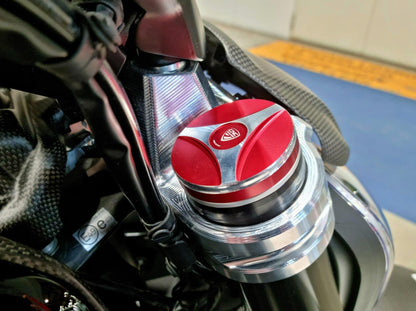 TE202 - CNC RACING Ducati Diavel V4 (2023+) Fork Leg Plug Cover – Accessories in the Motoraider Motorcycle Aftermarket Accessories and Parts Online Shop