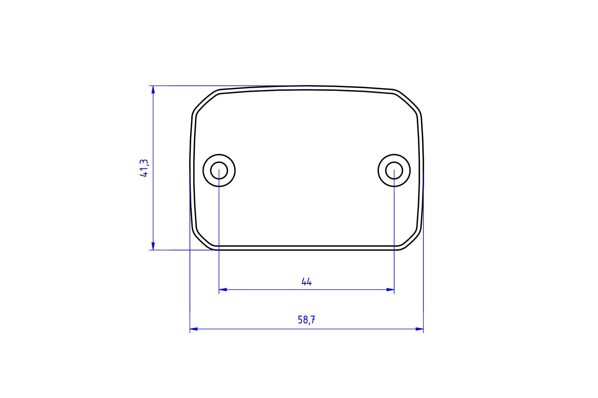TF201 - CNC RACING Ducati DesertX (2022+) Front Brake Fluid Tank Cap – Accessories in the Motoraider Motorcycle Aftermarket Accessories and Parts Online Shop