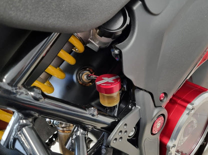 TF203 - CNC RACING Ducati DesertX (2022+) Rear Brake Fluid Tank Cap – Accessories in the Motoraider Motorcycle Aftermarket Accessories and Parts Online Shop