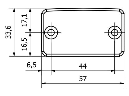 TF442 - CNC RACING Ducati Front Brake Fluid Tank Cap – Accessories in the Motoraider Motorcycle Aftermarket Accessories and Parts Online Shop