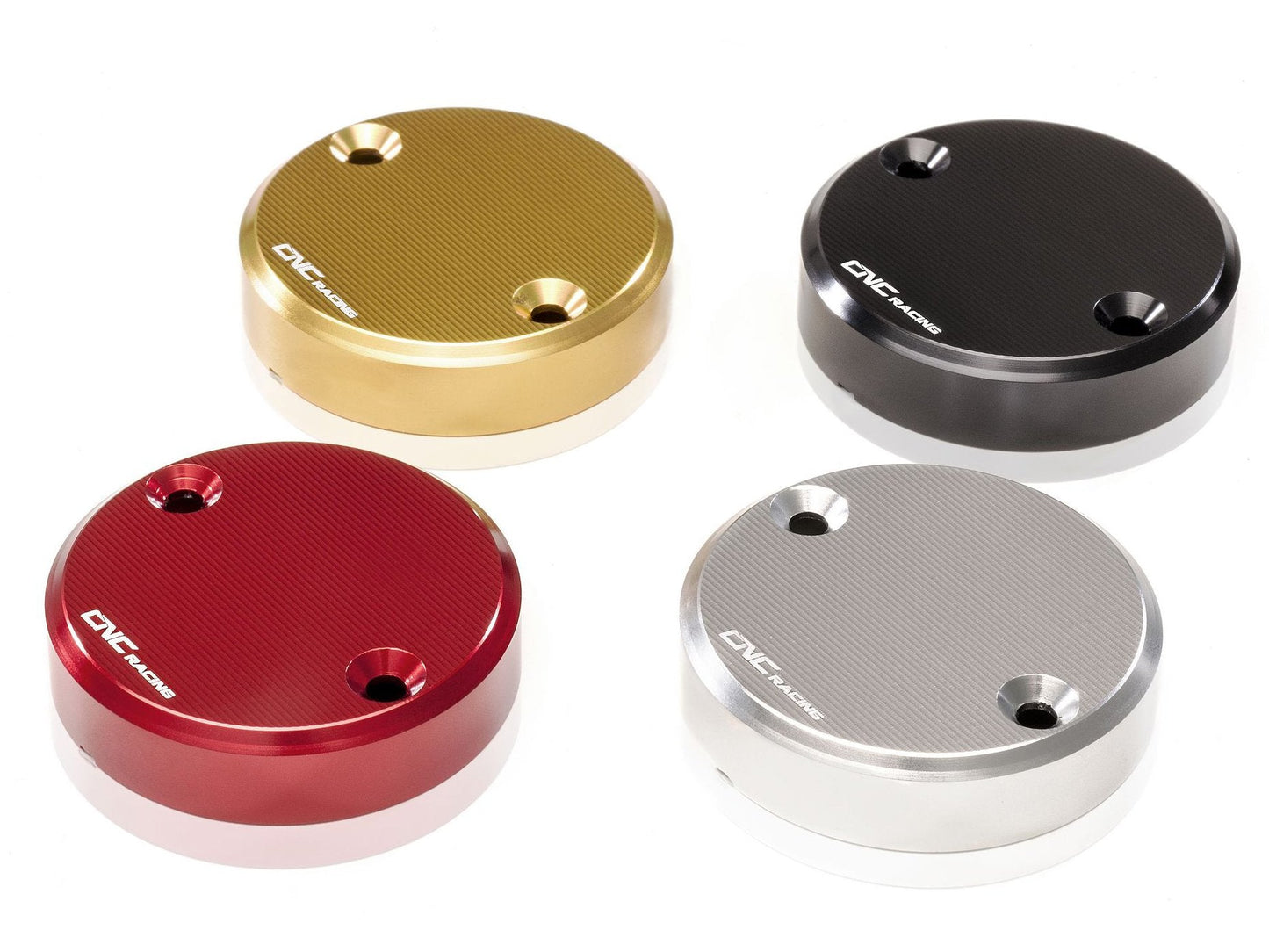 TF880 - CNC RACING Ducati Diavel / XDiavel Rear Brake Fluid Tank Cap "Streaks" (Ø56) – Accessories in the Motoraider Motorcycle Aftermarket Accessories and Parts Online Shop