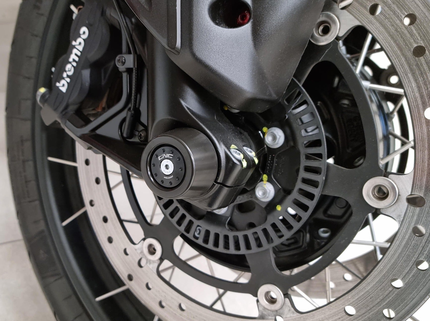 TP420 - CNC RACING Ducati / Aprilia Front Wheel Sliders – Accessories in the Motoraider Motorcycle Aftermarket Accessories and Parts Online Shop