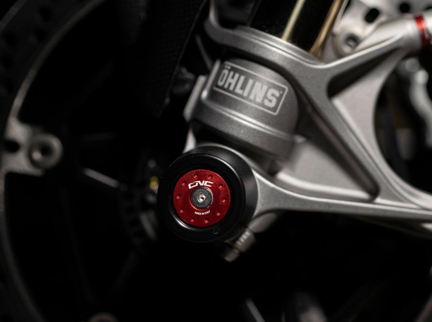 TP425 - CNC RACING Ducati Front Wheel Sliders – Accessories in the Motoraider Motorcycle Aftermarket Accessories and Parts Online Shop