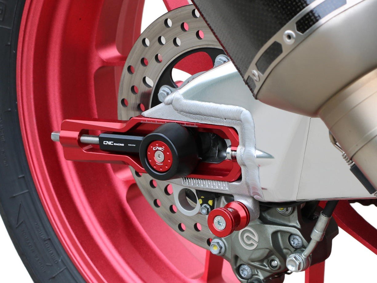 TP437 - CNC RACING Aprilia RSV4 / Tuono V4 (2009+) Rear Wheel Sliders – Accessories in the Motoraider Motorcycle Aftermarket Accessories and Parts Online Shop
