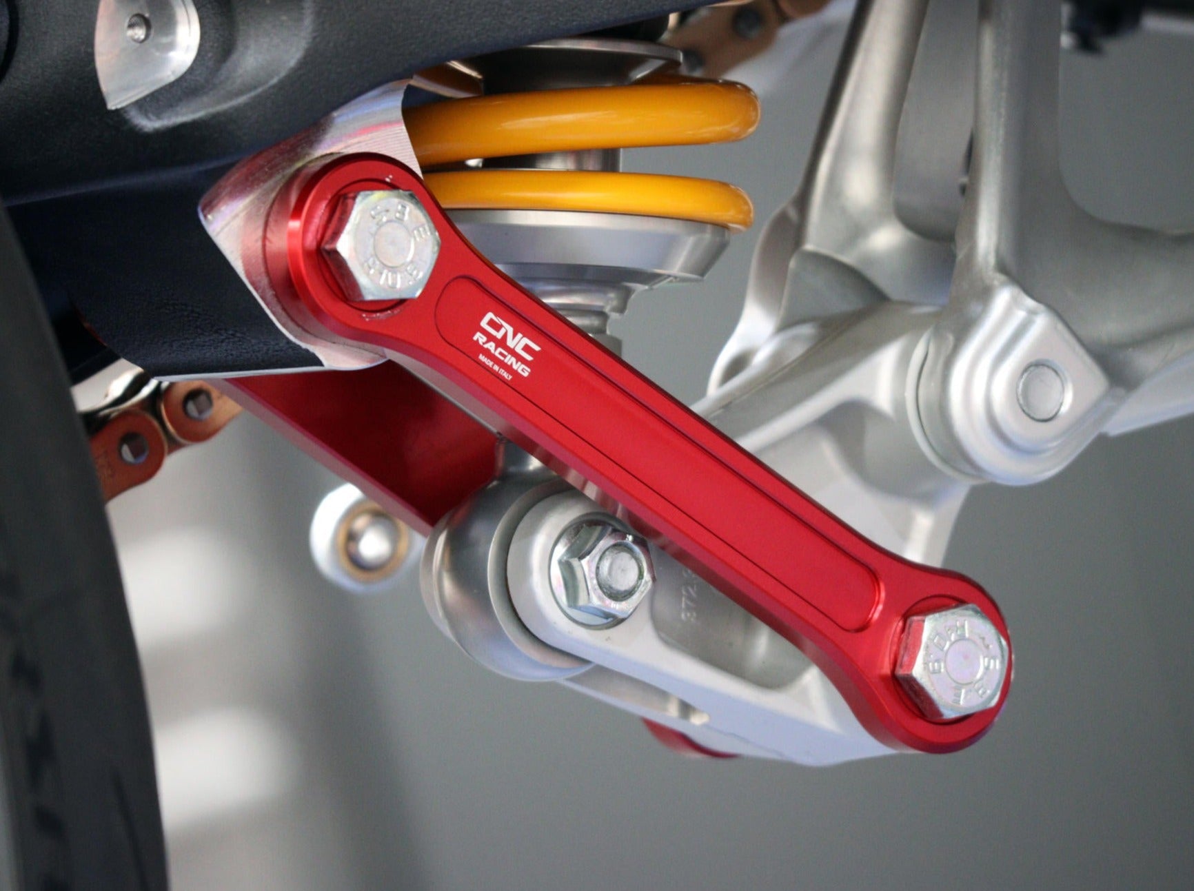 TR100 - CNC RACING Ducati Panigale V4 / Streetfighter V4 Rear Shock Absorber Tie Rods – Accessories in the Motoraider Motorcycle Aftermarket Accessories and Parts Online Shop