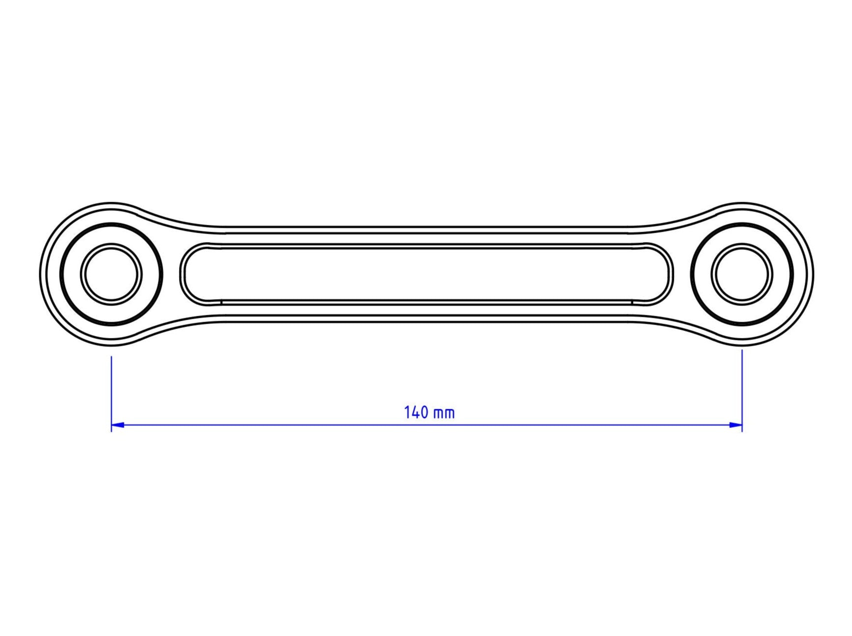 TR100 - CNC RACING Ducati Panigale V4 / Streetfighter V4 Rear Shock Absorber Tie Rods – Accessories in the Motoraider Motorcycle Aftermarket Accessories and Parts Online Shop