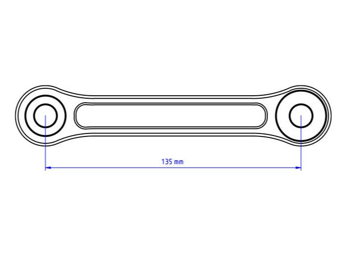 TR105 - CNC RACING Ducati Panigale V4 / V4S (2020+) Rear Shock Absorber Tie Rods – Accessories in the Motoraider Motorcycle Aftermarket Accessories and Parts Online Shop