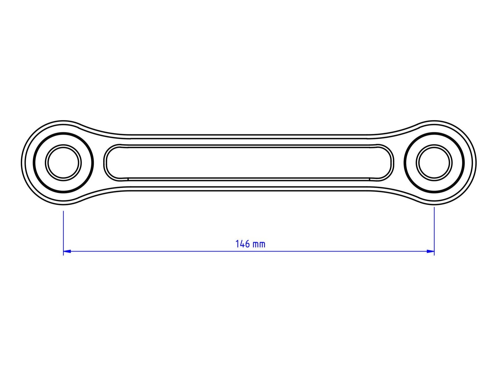 TR115 - CNC RACING Ducati Panigale V4 / Streetfighter V4 Rear Shock Absorber Tie Rods (lower seat position) – Accessories in the Motoraider Motorcycle Aftermarket Accessories and Parts Online Shop