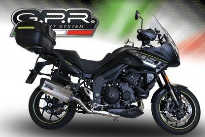 GPR Triumph Tiger 1050 Sport (2017 – ) Slip-on Exhaust "Sonic Inox" (EU homologated) – Accessories in the 2WheelsHero Motorcycle Aftermarket Accessories and Parts Online Shop