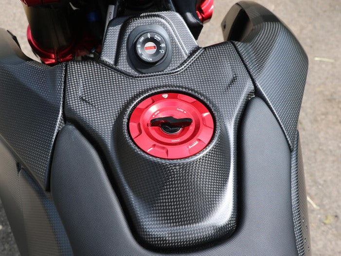CNC RACING TS102 Ducati Hypermotard 698 Mono (2024+) Fuel Tank Cap – Accessories in the Motoraider Motorcycle Aftermarket Accessories and Parts Online Shop