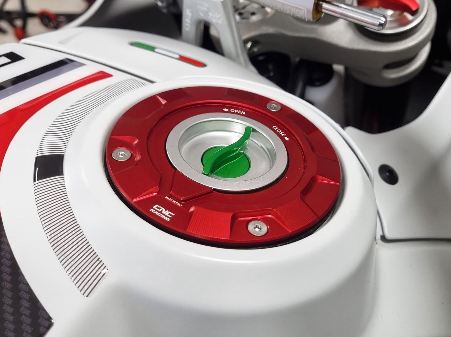 TS401 - CNC RACING Aprilia / Ducati / KTM / MV Agusta Fuel Tank Cap – Accessories in the Motoraider Motorcycle Aftermarket Accessories and Parts Online Shop