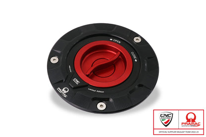 TS423PR - CNC RACING Ducati / MV Agusta Fuel Tank Cap (Pramac edition) – Accessories in the Motoraider Motorcycle Aftermarket Accessories and Parts Online Shop