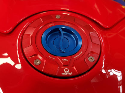 TS423PR - CNC RACING Ducati / MV Agusta Fuel Tank Cap (Pramac edition) – Accessories in the Motoraider Motorcycle Aftermarket Accessories and Parts Online Shop