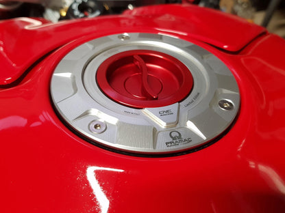 TS423PR - CNC RACING Ducati / MV Agusta Fuel Tank Cap (Pramac edition) – Accessories in the Motoraider Motorcycle Aftermarket Accessories and Parts Online Shop