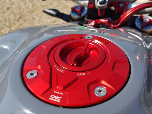 TSB13 - CNC RACING Ducati / MV Agusta / Yamaha Fuel Tank Cap – Accessories in the Motoraider Motorcycle Aftermarket Accessories and Parts Online Shop