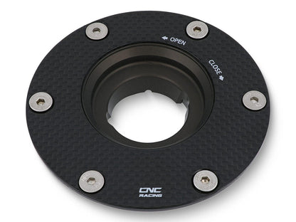 TSB22 - CNC RACING Carbon Fuel Tank Cap – Accessories in the Motoraider Motorcycle Aftermarket Accessories and Parts Online Shop