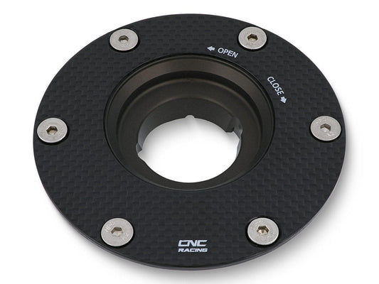 TSB22 - CNC RACING Carbon Fuel Tank Cap – Accessories in the Motoraider Motorcycle Aftermarket Accessories and Parts Online Shop