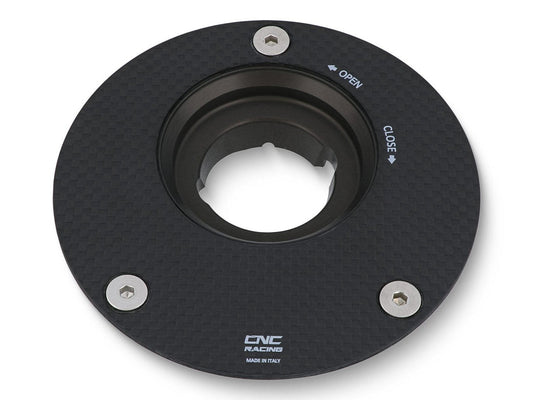 TSB23 - CNC RACING Ducati / MV Agusta / Yamaha Carbon Fuel Tank Cap – Accessories in the Motoraider Motorcycle Aftermarket Accessories and Parts Online Shop