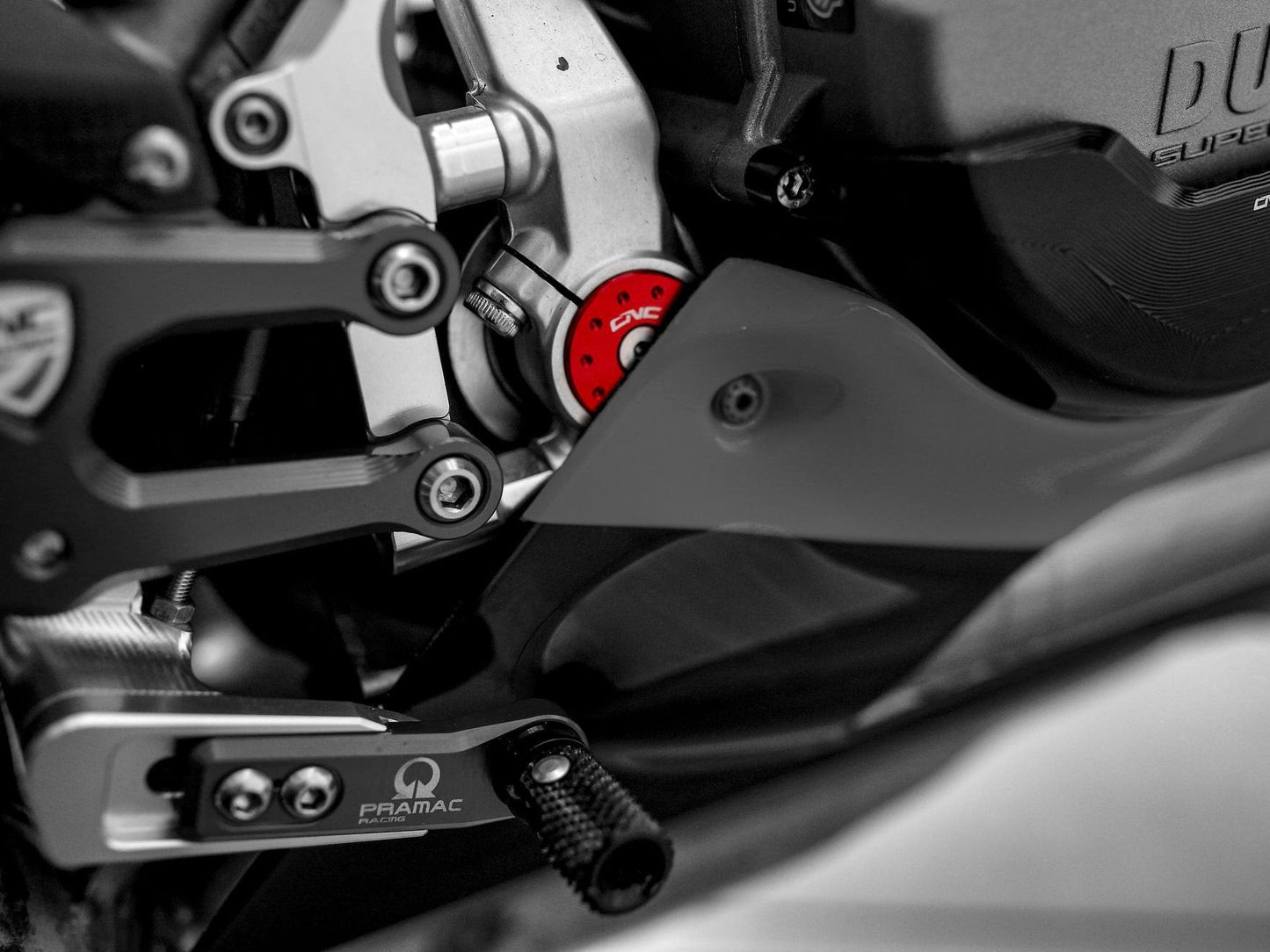 TT322 - CNC RACING Ducati Panigale / Streetfighter Rearset Plugs – Accessories in the Motoraider Motorcycle Aftermarket Accessories and Parts Online Shop