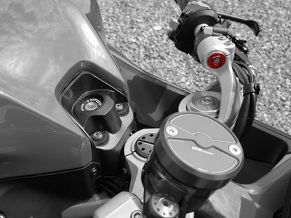 TT323 - CNC RACING Ducati Handlebar Tubes Caps – Accessories in the Motoraider Motorcycle Aftermarket Accessories and Parts Online Shop