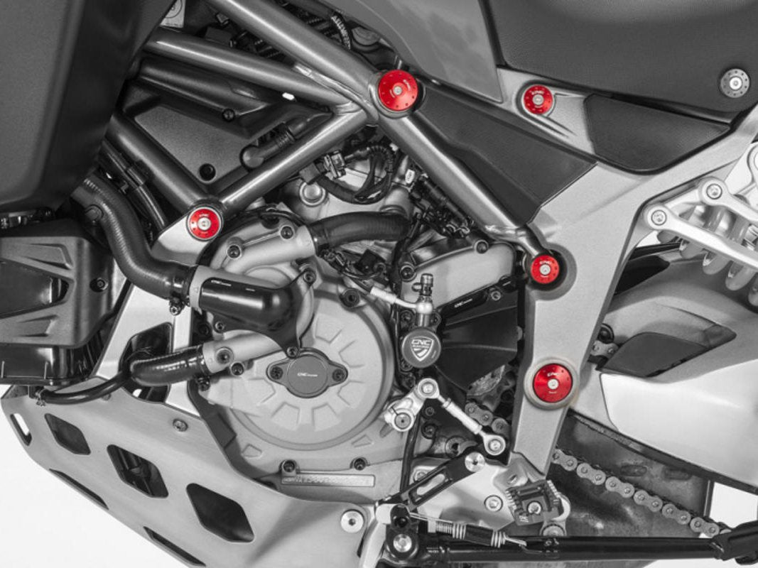 TT336 - CNC RACING Ducati Multistrada Enduro Frame Plugs – Accessories in the Motoraider Motorcycle Aftermarket Accessories and Parts Online Shop