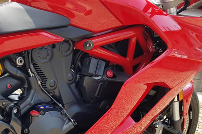 TT345 - CNC RACING Ducati SuperSport 939 Frame Plugs – Accessories in the Motoraider Motorcycle Aftermarket Accessories and Parts Online Shop