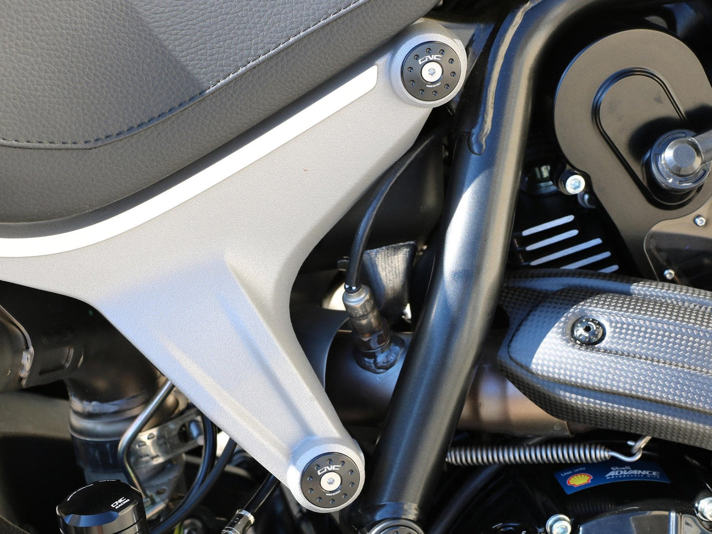 TT351 - CNC RACING Ducati Scrambler 1100 (2018+) Rear Frame Plugs – Accessories in the Motoraider Motorcycle Aftermarket Accessories and Parts Online Shop