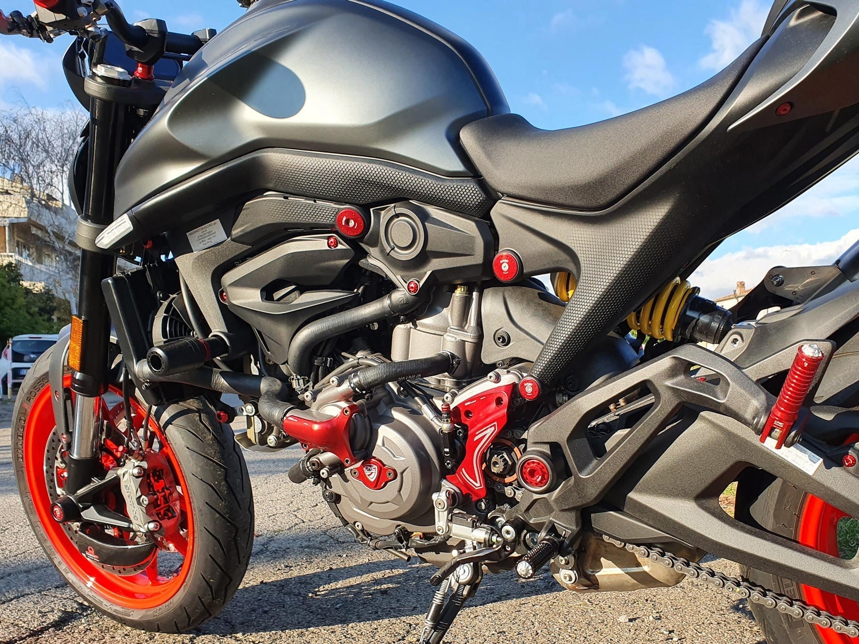 TT364 - CNC RACING Ducati Monster 950 (2021+) Frame Plugs – Accessories in the Motoraider Motorcycle Aftermarket Accessories and Parts Online Shop