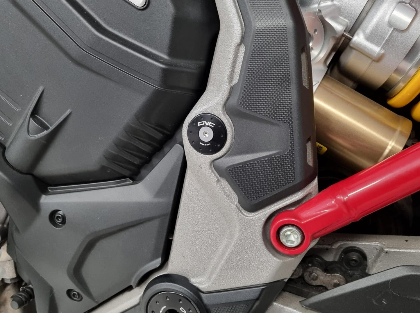 TT371 - CNC RACING Ducati Multistrada V4 (2021+) Frame Plugs (small holes set) – Accessories in the Motoraider Motorcycle Aftermarket Accessories and Parts Online Shop