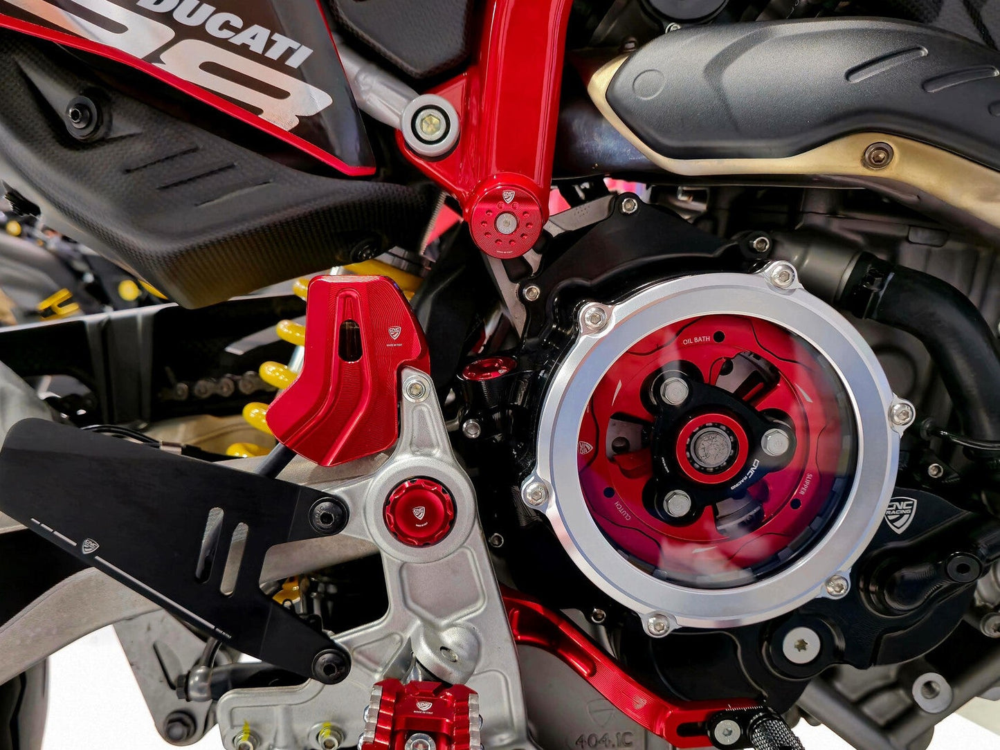 TT374 - CNC RACING Ducati Hypermotard 698 Mono (2024+) Frame Plugs – Accessories in the Motoraider Motorcycle Aftermarket Accessories and Parts Online Shop