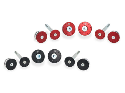 TT402 - CNC RACING Moto Guzzi V85 TT (2019+) Frame Caps Kit – Accessories in the Motoraider Motorcycle Aftermarket Accessories and Parts Online Shop
