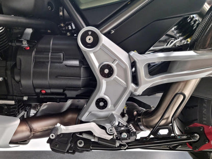 TT402 - CNC RACING Moto Guzzi V85 TT (2019+) Frame Caps Kit – Accessories in the Motoraider Motorcycle Aftermarket Accessories and Parts Online Shop