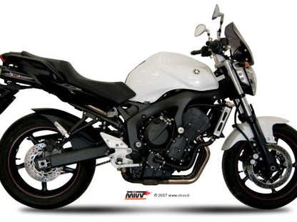 MIVV UY.015 YAMAHA FZ6 / FZ6 FAZER (2004 - 2011) Dual Slip On Underseat Exhaust "SUONO" (Black; approved) – Accessories in the 2WheelsHero Motorcycle Aftermarket Accessories and Parts Online Shop