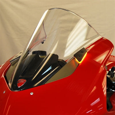 NEW RAGE CYCLES Ducati Panigale V4 (2018+) LED Mirror Block-off Turn Signals – Accessories in the 2WheelsHero Motorcycle Aftermarket Accessories and Parts Online Shop