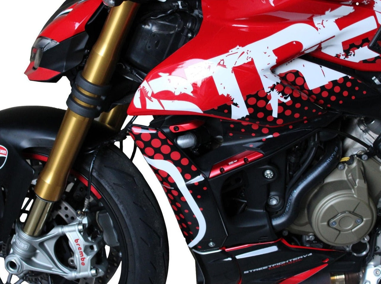 WP100 - CNC RACING Ducati Streetfighter V4 (2020+) Winglet Blanking Caps – Accessories in the Motoraider Motorcycle Aftermarket Accessories and Parts Online Shop