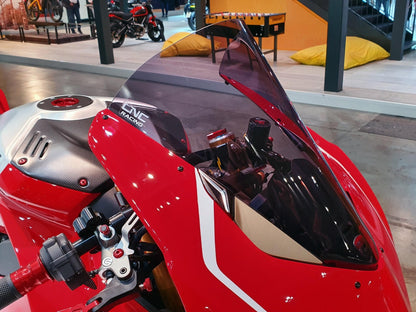 WS305 - CNC RACING Ducati Panigale V2 / V4 Raised Wind Screen "Race" – Accessories in the Motoraider Motorcycle Aftermarket Accessories and Parts Online Shop