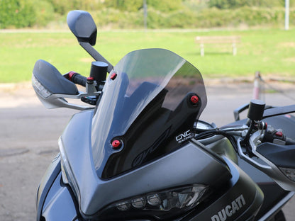 WS350 - CNC RACING Ducati Multistrada (2015+) Wind Screen "Sport" – Accessories in the Motoraider Motorcycle Aftermarket Accessories and Parts Online Shop