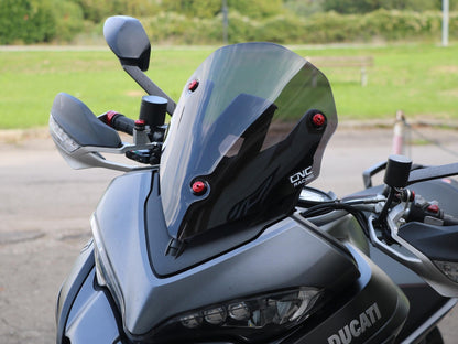 WS350 - CNC RACING Ducati Multistrada (2015+) Wind Screen "Sport" – Accessories in the Motoraider Motorcycle Aftermarket Accessories and Parts Online Shop