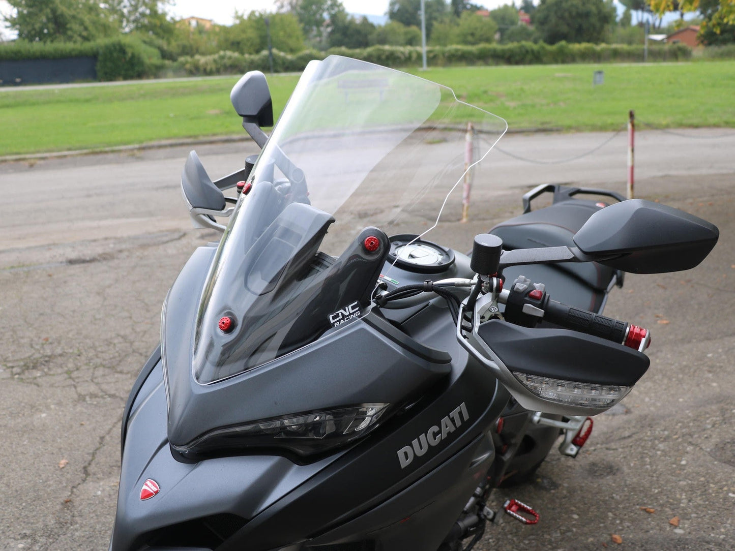 WS351 - CNC RACING Ducati Multistrada (2015+) Wind Screen "Touring" – Accessories in the Motoraider Motorcycle Aftermarket Accessories and Parts Online Shop