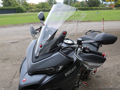 WS351 - CNC RACING Ducati Multistrada (2015+) Wind Screen "Touring" – Accessories in the Motoraider Motorcycle Aftermarket Accessories and Parts Online Shop